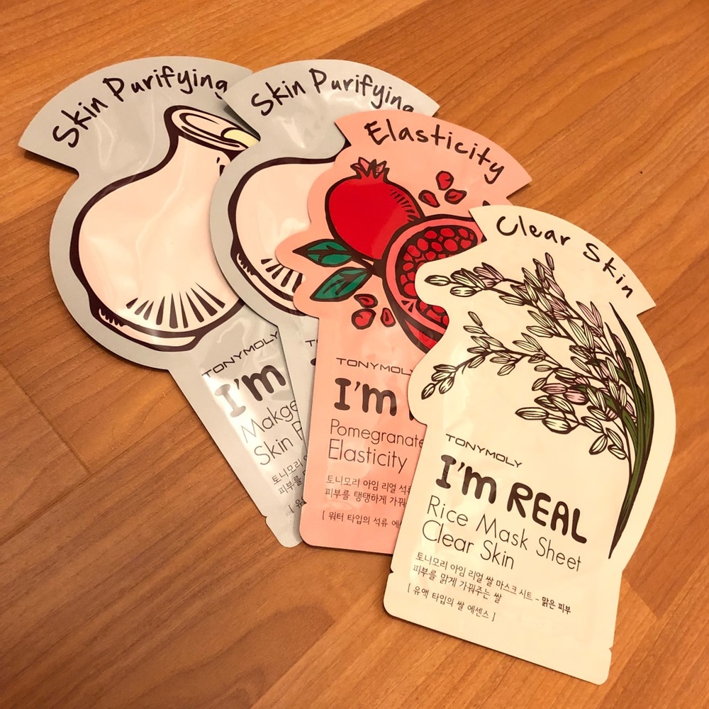Tony Moly I’m Real Sheet Masks